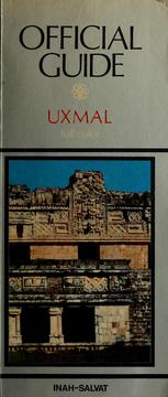 Cover of: UXMAL: official guide