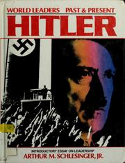 Cover of: Adolf Hitler