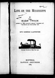 Cover of: Life on the Mississippi by Mark Twain