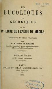 Cover of: Les Bucoliques by Publius Vergilius Maro