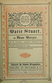 Cover of: Marie Stuart: la reine martyre