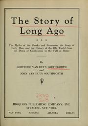 Cover of: The story of long ago