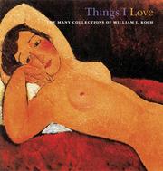 Cover of: Things I Love by Elliot Bostwick Davis, R.L. Wilson