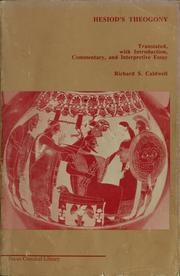 Cover of: Hesiod's Theogony by Hesiod