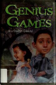 Cover of: Genius games by Narinder Dhami