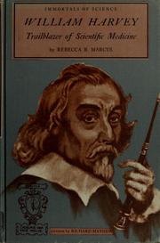 Cover of: William Harvey by Rebecca B. Marcus