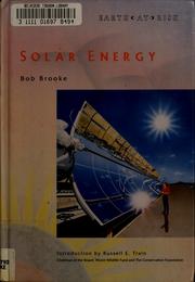 Cover of: Solar energy