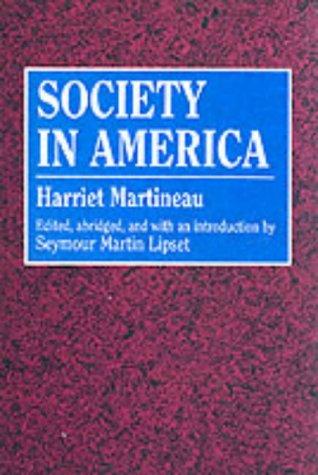 Society in America by Martineau, Harriet