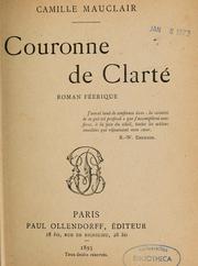 Cover of: Couronne de clarté: roman féerique