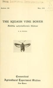 The squash vine borer, Melittia satyriniformis Hübner by Roger B. Friend