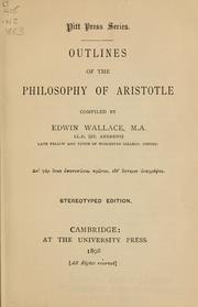 Cover of: Outlines of the philosophy of Aristotle