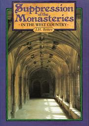 Cover of: The suppression of the monasteries in the West Country