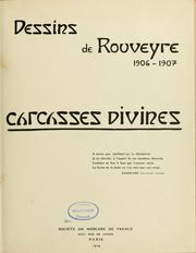 Cover of: Dessins de Rouveyre, 1906-1907 by André Rouveyre