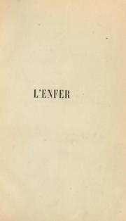 Cover of: L'Enfer by Dante Alighieri, Dante Alighieri