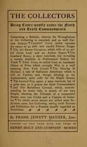 Cover of: The collectors: being cases mostly under the ninth and tenth commandments ...