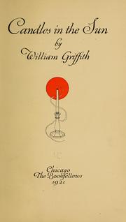 Cover of: Candles in the sun by Griffith, William