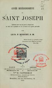 Cover of: Année misericordieuse de saint Joseph ...