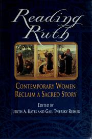 Cover of: Reading Ruth: contemporary women reclaim a sacred story