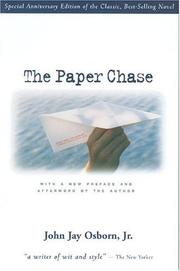 The paper chase by John Jay Osborn