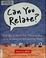 Cover of: Can you relate?