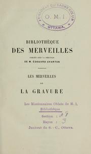 Cover of: Les merveilles de la gravure