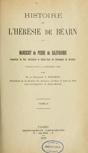Cover of: Histoire de l'hérésie de Béarn