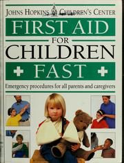 Cover of: First aid for children fast. by 
