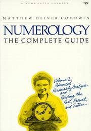 Cover of: Numerology, the complete guide by Matthew Oliver Goodwin
