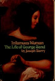 Cover of: Infamous woman by Joseph Amber Barry