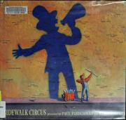 Cover of: Sidewalk circus by Paul Fleischman
