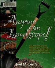 Cover of: Anyone can landscape!