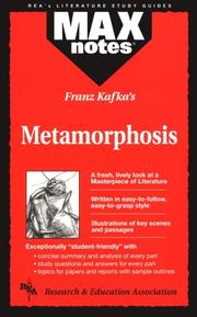 Cover of: Franz Kafka's Metamorphosis