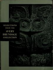 Cover of: One hundred objects of Asian art from the Avery Brundage Collection: May 10 to June 12, 1960