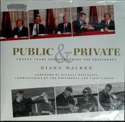 Cover of: Public & private by Walker, Diana