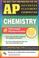 Cover of: The best test preparation for the advanced placement examination, chemistry