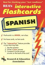 Cover of: Spanish Interactive Flashcard Book