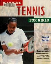 Cover of: Winning Tennis for Girls (Winning Sports for Girls)