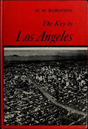 Cover of: The key to Los Angeles.
