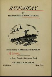 Cover of: Runaway by Hawthorne, Hildegarde., Hildegarde Hawthorne