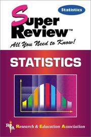 Cover of: Statistics Super Review