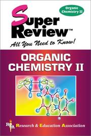 Cover of: Organic chemistry II
