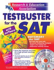 Cover of: REA's testbuster for the SAT with CD-ROM for both Windows & Macintosh, REA's interactive SAT TESTware