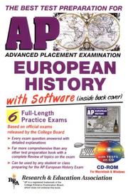 The best test preparation for the advanced placement examination, European history by Miles E. Campbell, M. W. Campbell, N. R. Holt, William T. Walker