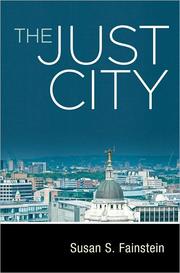 The just city by Susan S. Fainstein