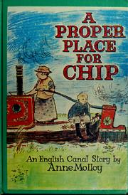Cover of: A proper place for Chip.