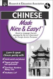Cover of: Chinese Made Nice & Easy! (Languages Made Nice & Easy) by 
