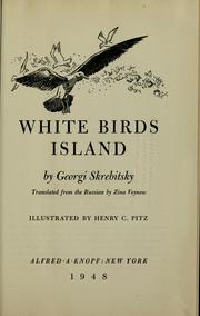 Cover of: White Birds Island.
