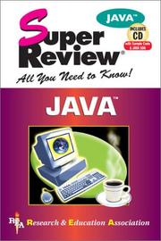 Cover of: Java Super Review w/ CD-ROM (Super Reviews)