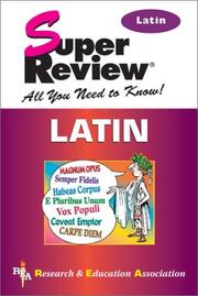 Latin by Benjamin L. D'Ooge, Benjamin L. D'ooge, Research and Education Association, Carl Fuchs