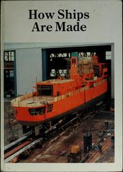 Cover of: How ships are made